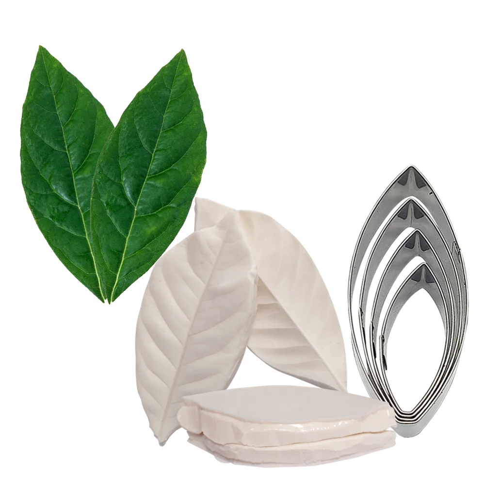 Leaf Veiner Silicone Molds Polymer Clay Tool Stainless Steel Cutter Mould Petal Fondant Cookie Diy Craft Cake Decorating Tools
Leaf Veiner Silicone Molds Polymer Clay Tool Stainless Steel Cutter Mould Petal Fondant Cookie Diy Craft Cake Decorating Tools