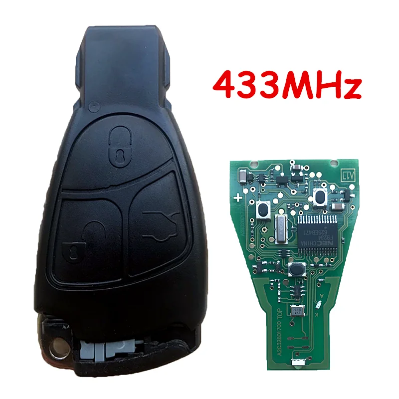 433 МГц, безключевой доступ, Φ 2/3 кнопок FSK для Benz B C E ML S CLK CL Key MB, удаленный смарт-ключ, карта, аксессуары
433 МГц, безключевой доступ, Φ 2/3 кнопок FSK для Benz B C E ML S CLK CL Key MB, удаленный смарт-ключ, карта, аксессуары