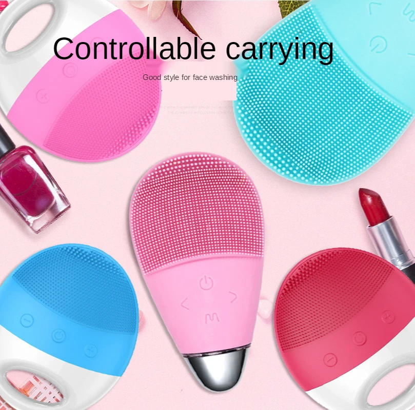 Professional Ultrasonic Vibration Facial Cleansing Brush Face Washing Brush Skin Blackhead Remover Pore Cleaner Face Massager
Professional Ultrasonic Vibration Facial Cleansing Brush Face Washing Brush Skin Blackhead Remover Pore Cleaner Face Massager