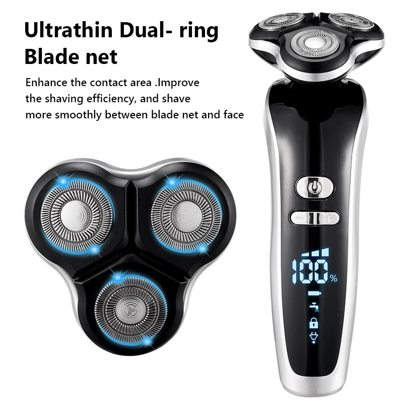 New Electric Shaver For Men 4D Electric Beard Trimmer USB Rechargeable Professional Hair Trimmer Hair Cutter Adult Razor For Men
New Electric Shaver For Men 4D Electric Beard Trimmer USB Rechargeable Professional Hair Trimmer Hair Cutter Adult Razor For Men