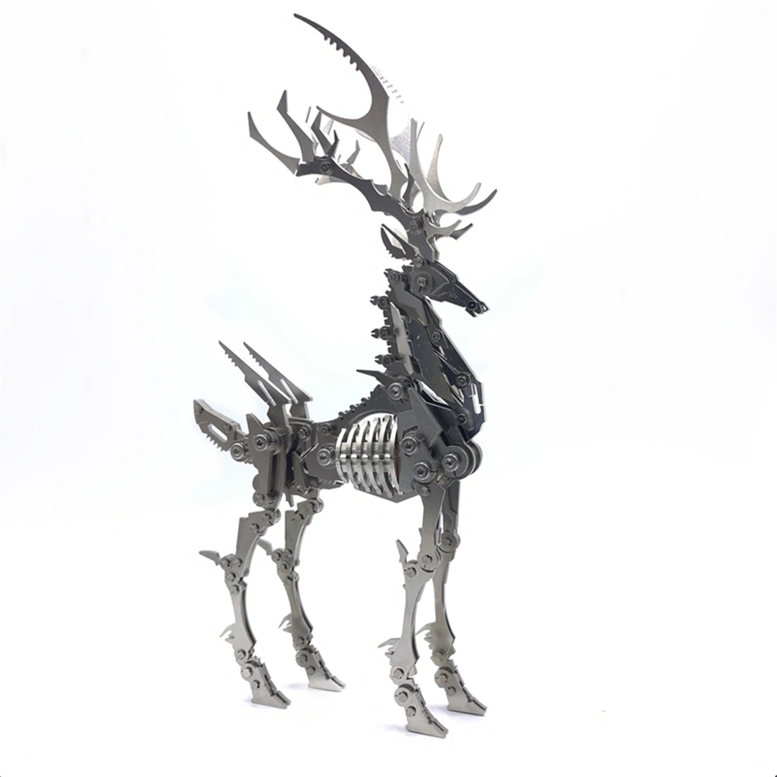 DIY Assembled Model Kit 3D Stainless Steel Assembled Detachable Model Puzzle Ornaments - Big Dream Elk
DIY Assembled Model Kit 3D Stainless Steel Assembled Detachable Model Puzzle Ornaments - Big Dream Elk