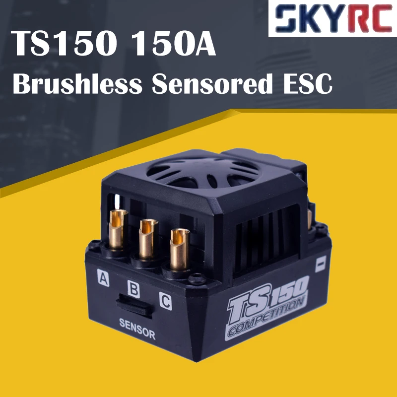 SKYRC TORO TS150 150A Brushless Sensored Motor ESC For 1/8 RC Car Buggy Truggy Monster Truck Trx4
SKYRC TORO TS150 150A Brushless Sensored Motor ESC For 1/8 RC Car Buggy Truggy Monster Truck Trx4