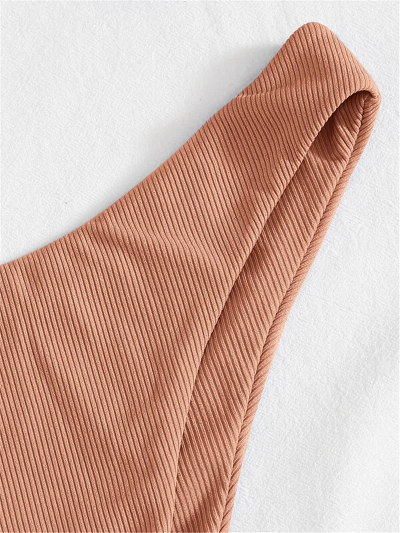 Sexy Ribbed 2021 Mujer Women Solid Push Up Bikini Set High Cut Bathing Suit Thong Swimsuit Biquini
Sexy Ribbed 2021 Mujer Women Solid Push Up Bikini Set High Cut Bathing Suit Thong Swimsuit Biquini