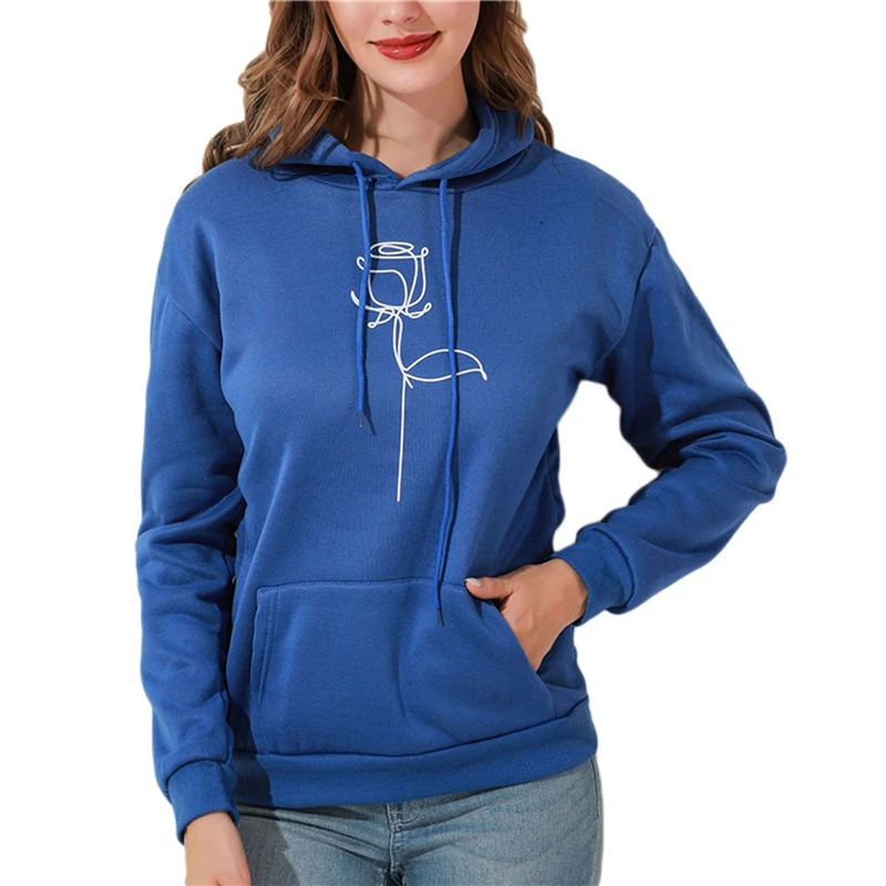 Ladies Plus Velvet Sweatshirts Women Hood Hoodies New Ladies Long Sleeve Casual Hooded Oversized Pullovers Tops
Ladies Plus Velvet Sweatshirts Women Hood Hoodies New Ladies Long Sleeve Casual Hooded Oversized Pullovers Tops