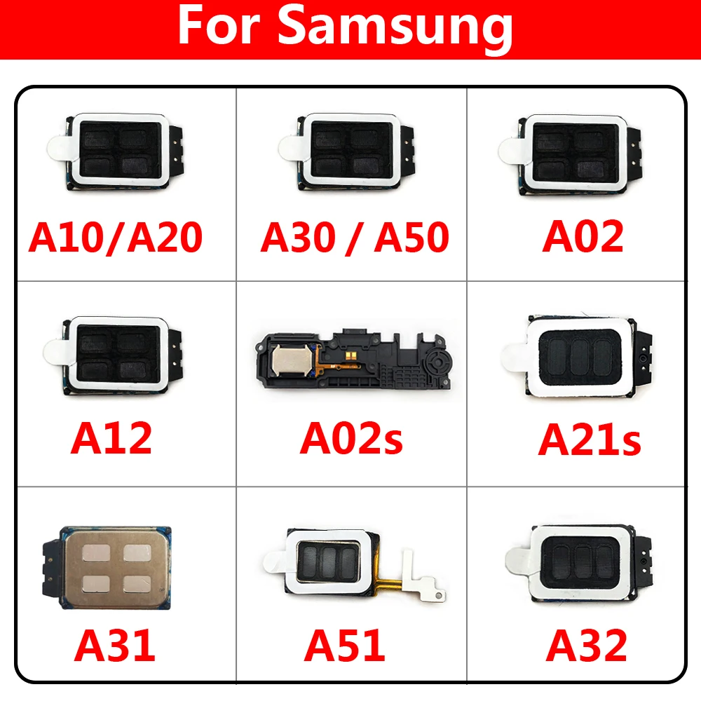 

Loudspeaker For Samsung A02 A02S A12 A42 A21S A32 A51 A10 A20 A30 A40 A50 A31 Note 8 10 Lite Plus S21 Loud Speaker Buzzer Ringer