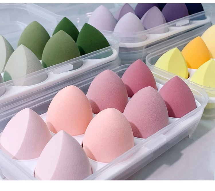 8Pcs/Set Super Soft Cosmetic Egg Makeup Sponge Egg Shape Makeup Soft Foundation puff Concealer Mixed cosmetic makeup sponge
8Pcs/Set Super Soft Cosmetic Egg Makeup Sponge Egg Shape Makeup Soft Foundation puff Concealer Mixed cosmetic makeup sponge