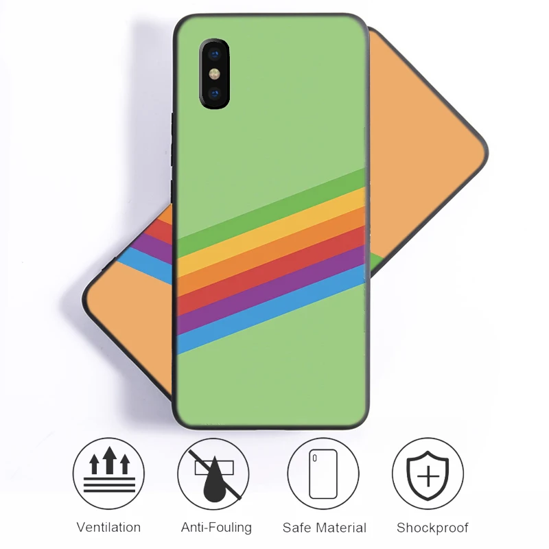 Painted Rainbow Phone Case For iPhone 12 13 Mini 12 Pro Max X XR XS Max 7 8 6s Plus SE 2020 Silicone Protective Sleeve
Painted Rainbow Phone Case For iPhone 12 13 Mini 12 Pro Max X XR XS Max 7 8 6s Plus SE 2020 Silicone Protective Sleeve