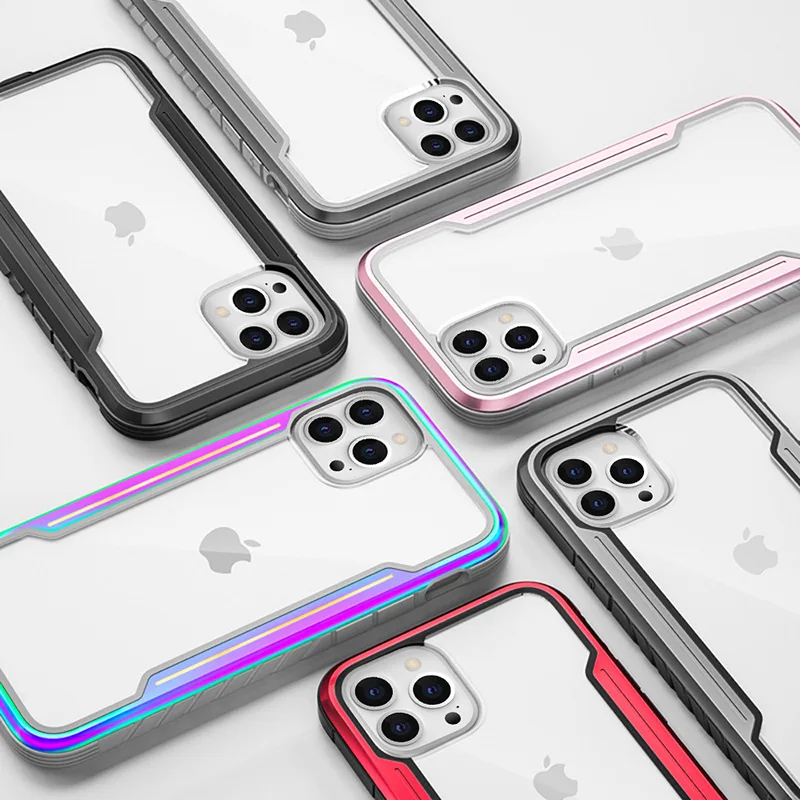 2021 TPU+PC+Alloy Case for iPhone 12 Mini Cover Anti-knock Multiple structure protection Cases for iPhone 12 Pro Max Back Cover
2021 TPU+PC+Alloy Case for iPhone 12 Mini Cover Anti-knock Multiple structure protection Cases for iPhone 12 Pro Max Back Cover