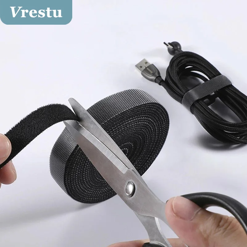 5m Cable Organizer Wire Winder Clip Earphone Holder Mouse Cord Velcro Strap USB Charger Protector for iPhone Samsung Xiaomi Wrap 
5m Cable Organizer Wire Winder Clip Earphone Holder Mouse Cord Velcro Strap USB Charger Protector for iPhone Samsung Xiaomi Wrap