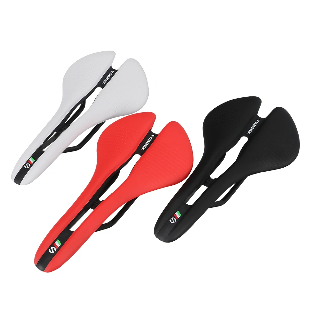 1pc Hollow Breathable Design Road Bike Saddle EVA Microfiber Leather Comfortable Saddle Bicycle Ultra Light Mountain Bike Saddle
1pc Hollow Breathable Design Road Bike Saddle EVA Microfiber Leather Comfortable Saddle Bicycle Ultra Light Mountain Bike Saddle