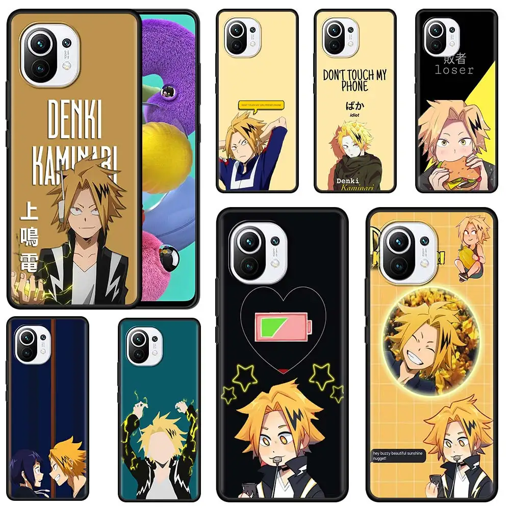 Denki Kaminari My Hero Academia Phone Case For Xiaomi Mi 11 Ultra 11X 10T 10 9T Pro A2 Lite CC9 CC9E 11i Black Soft Funda Cover
Denki Kaminari My Hero Academia Phone Case For Xiaomi Mi 11 Ultra 11X 10T 10 9T Pro A2 Lite CC9 CC9E 11i Black Soft Funda Cover