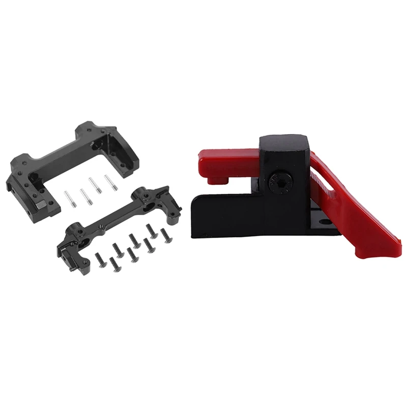 for TRX-4 ESC Easy Start Trigger Power Switch for 1/10 TRX4 & Front Rear Rail Bumper Mounts with Front Servo Mounts
for TRX-4 ESC Easy Start Trigger Power Switch for 1/10 TRX4 & Front Rear Rail Bumper Mounts with Front Servo Mounts