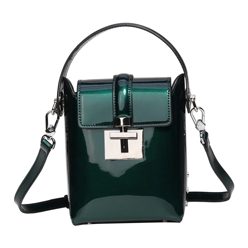 WOONAM Women New Fashion Handbag Top Hide Genuine Calf Patent Leather Flap Box Crossbody Shoulder Bag WB1178
WOONAM Women New Fashion Handbag Top Hide Genuine Calf Patent Leather Flap Box Crossbody Shoulder Bag WB1178