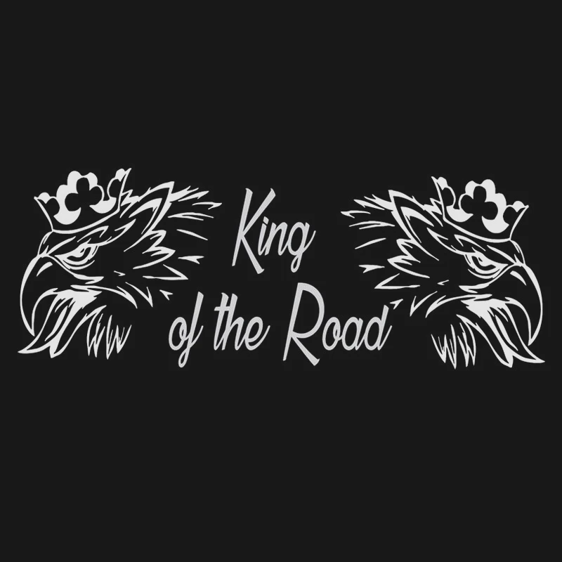 The King of The Road Funny for Auto Car/Bumper/Window KK Vinyl Car Decal DIY Decor Car Accessories,27CM*13CM
The King of The Road Funny for Auto Car/Bumper/Window KK Vinyl Car Decal DIY Decor Car Accessories,27CM*13CM