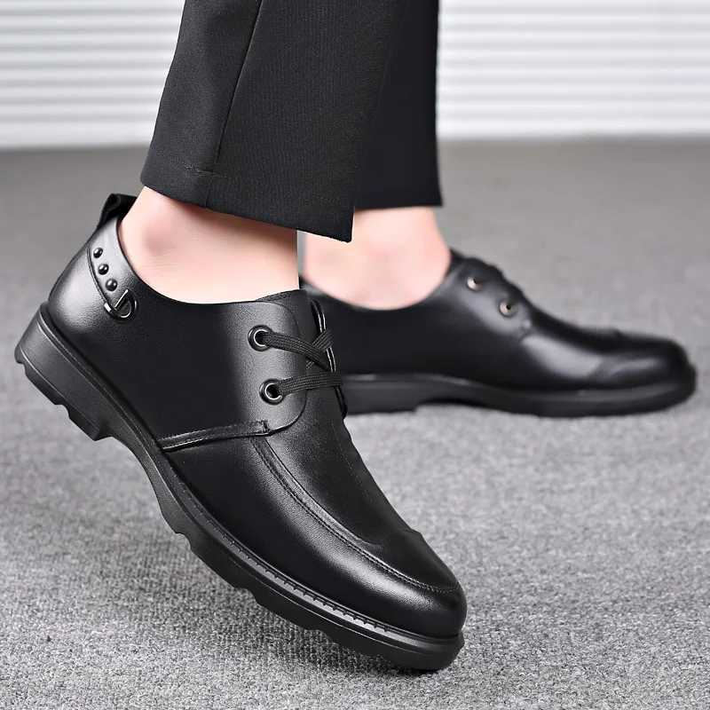 AIYUQI Men Dress Shoes Genuine Leather Business Formal Male Shoes Office Elegant Wedding Shoes Spring New Footwear man
AIYUQI Men Dress Shoes Genuine Leather Business Formal Male Shoes Office Elegant Wedding Shoes Spring New Footwear man