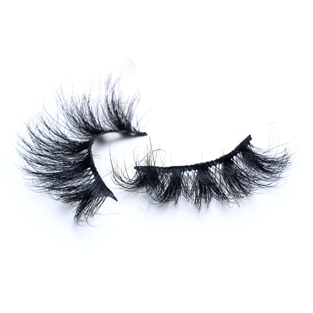 25mm Real Mink Full Strip Eyelashes 100% Natural Shedding Mink Fur Fluffy Thick Lashes Dramatic Black Eyelash Custom Packaging
25mm Real Mink Full Strip Eyelashes 100% Natural Shedding Mink Fur Fluffy Thick Lashes Dramatic Black Eyelash Custom Packaging