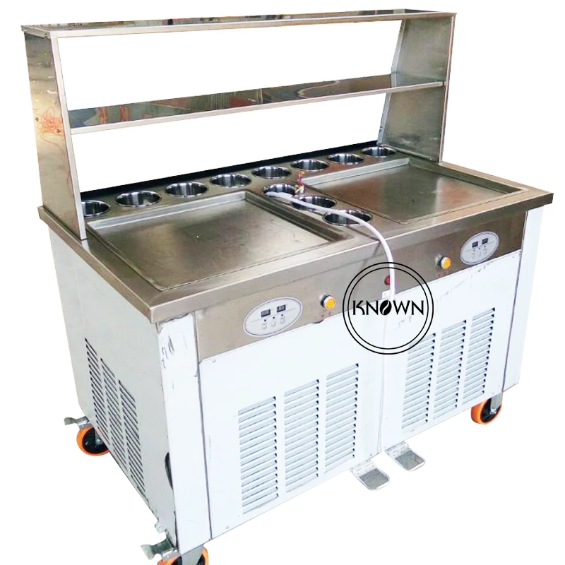 Commercial double pan stainless steel fried ice cream machine hard ice cream maker ice cream roller by free shipping
Commercial double pan stainless steel fried ice cream machine hard ice cream maker ice cream roller by free shipping