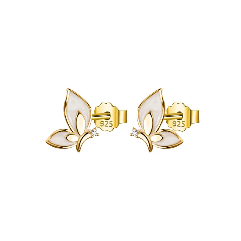 Trustdavis Real 925 Sterling Silver Fashion Sweet Insect Butterfly CZ Stud Earrings For Women Wedding Party Fine Jewelry DB1105
Trustdavis Real 925 Sterling Silver Fashion Sweet Insect Butterfly CZ Stud Earrings For Women Wedding Party Fine Jewelry DB1105