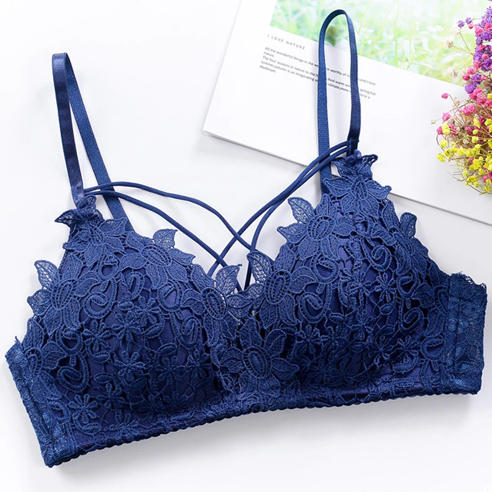 Ladies Push Up Wireless Lace Bra Sexy Women Full Cup Bralette Underwear Lingerie
Ladies Push Up Wireless Lace Bra Sexy Women Full Cup Bralette Underwear Lingerie