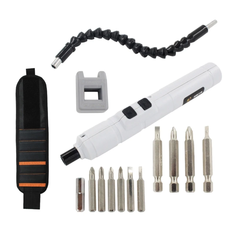 Universal Tool Precision Cordless Electric Screwdriver with 10 Screwdriver Heads 1 Converter Handling Difficulties Screwdriver
Universal Tool Precision Cordless Electric Screwdriver with 10 Screwdriver Heads 1 Converter Handling Difficulties Screwdriver