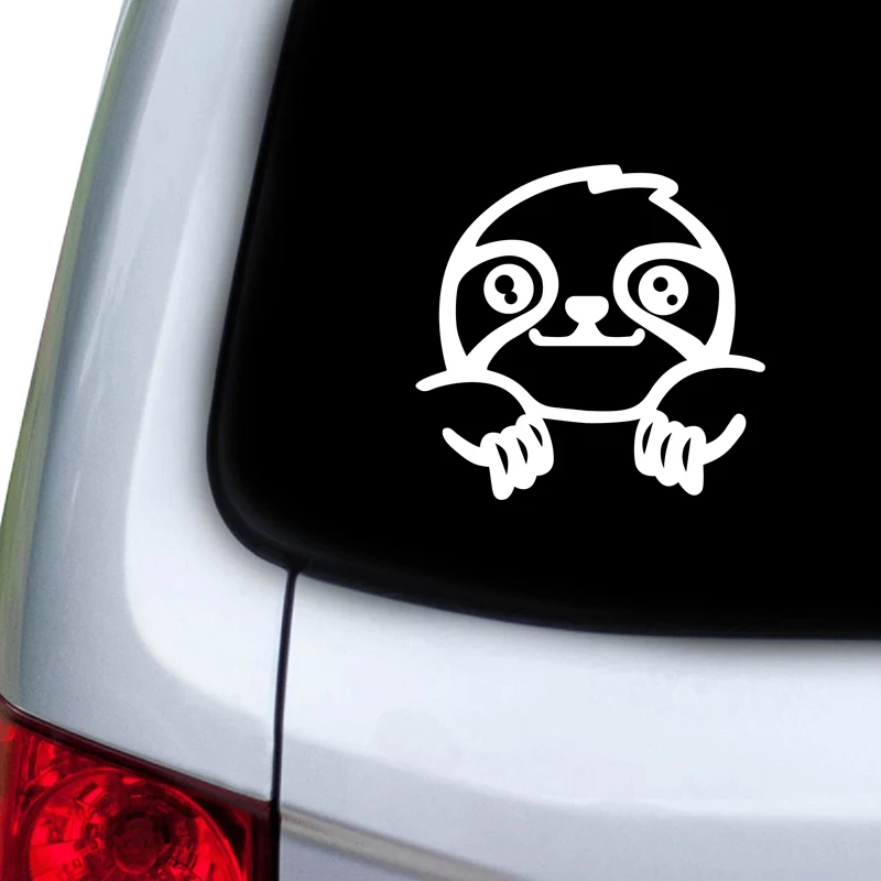 Cute Sloth Vinyl Car Sticker Decor , Funny Animals Sloth Laptop Decals for Apple MacBook Air / Pro Decoration
Cute Sloth Vinyl Car Sticker Decor , Funny Animals Sloth Laptop Decals for Apple MacBook Air / Pro Decoration