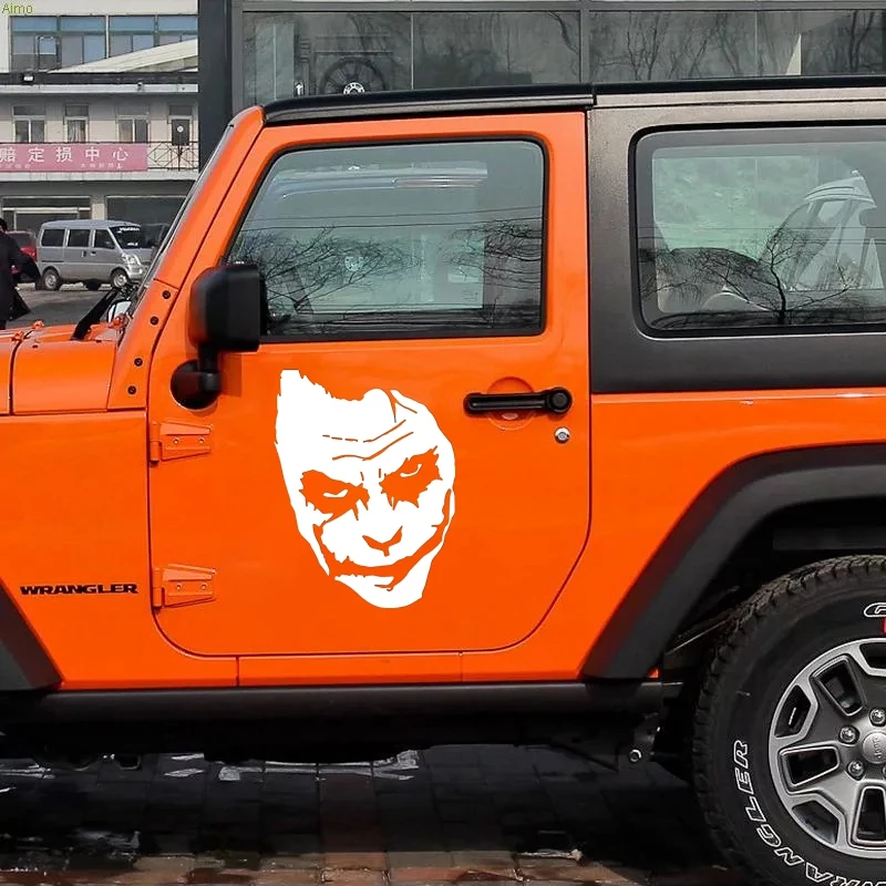 Car Sticker Joker Fashion Sticker Reflective Decal Waterproof Stickers on Rear Bumper Window Die Cut No Background KK 15X19CM
Car Sticker Joker Fashion Sticker Reflective Decal Waterproof Stickers on Rear Bumper Window Die Cut No Background KK 15X19CM