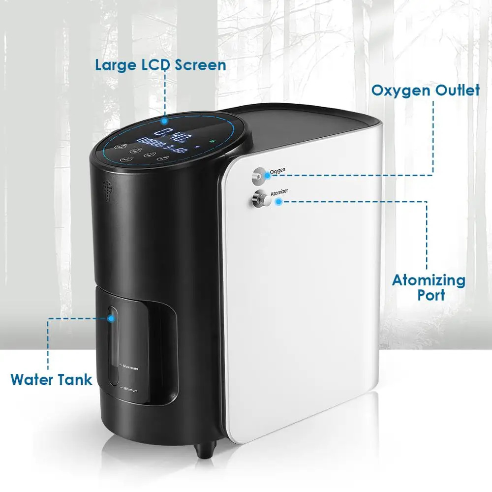 ttlife EU US UK In Stock 1-7L/min New Adjustable Home Atomization LED Display Low Noise for Elderly Machine Oxygen Concentrator
ttlife EU US UK In Stock 1-7L/min New Adjustable Home Atomization LED Display Low Noise for Elderly Machine Oxygen Concentrator