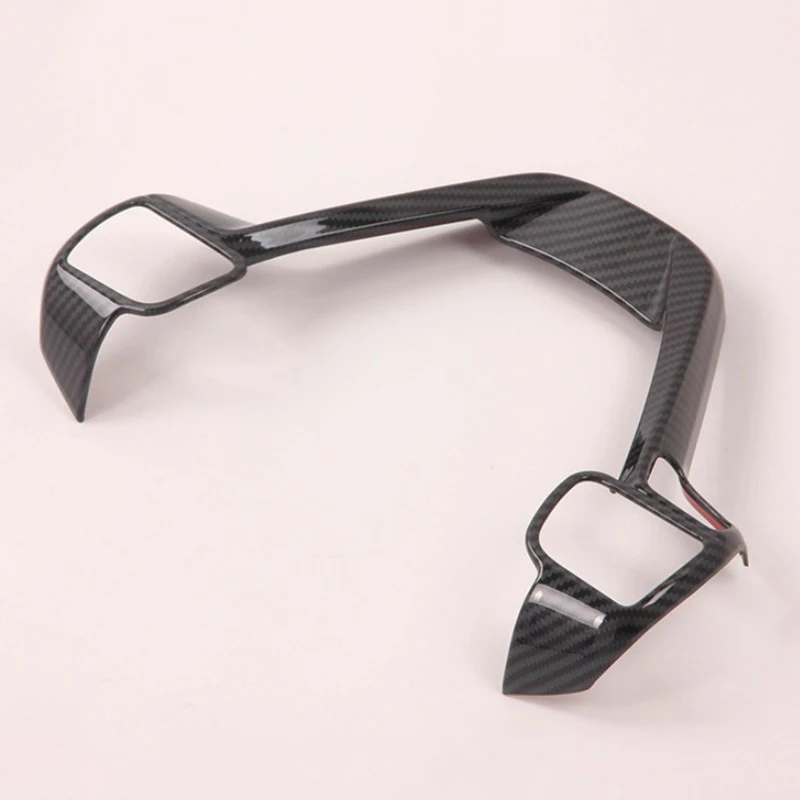 Carbon Fiber Steering Wheel Cover Trim Fit Frame Sticker Decorative Panel Car Accessories for Toyota Sienna 2016-2020
Carbon Fiber Steering Wheel Cover Trim Fit Frame Sticker Decorative Panel Car Accessories for Toyota Sienna 2016-2020