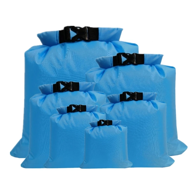 448D 6 Pcs Outdoor Portable Waterproof Dry Bag Camping Hiking Canoe Floating Boating Ultralight Backpack Storage Pouch
448D 6 Pcs Outdoor Portable Waterproof Dry Bag Camping Hiking Canoe Floating Boating Ultralight Backpack Storage Pouch