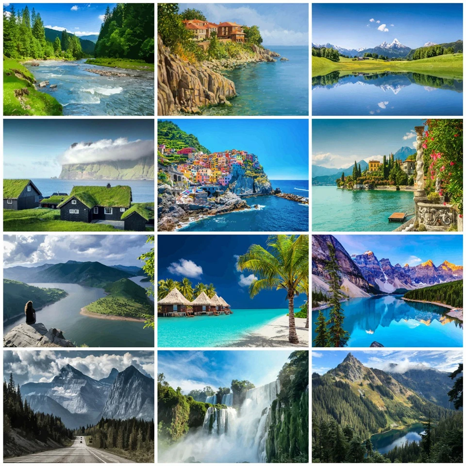 AZQSD Painting By Numbers Sea Scenery Art Gift DIY Picture Kits Drawing On Canvas HandPainted Home Decoration
AZQSD Painting By Numbers Sea Scenery Art Gift DIY Picture Kits Drawing On Canvas HandPainted Home Decoration
