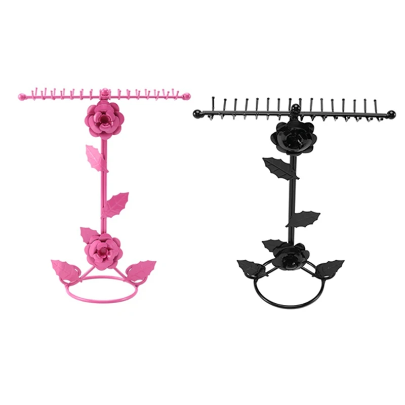 Metal Rose Flower Jewelry Stand Earring Hanger Necklace Bracelet Organizer Storage Display Watch Show
Metal Rose Flower Jewelry Stand Earring Hanger Necklace Bracelet Organizer Storage Display Watch Show