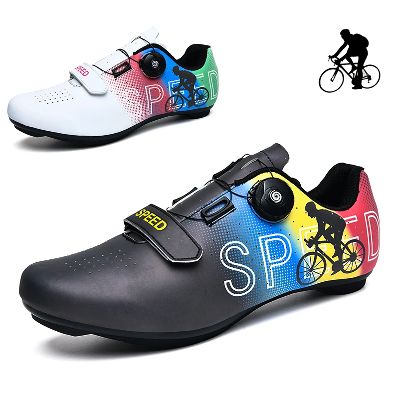 Men's Cycling Shoes Bicycle Sports Road Racing Sneakers Bike Speed Riding 37-47 New Design 2021 Black White
Men's Cycling Shoes Bicycle Sports Road Racing Sneakers Bike Speed Riding 37-47 New Design 2021 Black White