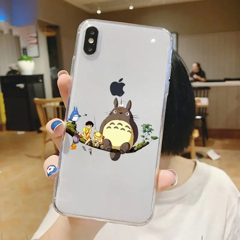 Spirited Away Totoro Japan anime Phone Case Transparent for iPhone 6 7 8 11 12 s mini pro X XS XR MAX Plus
Spirited Away Totoro Japan anime Phone Case Transparent for iPhone 6 7 8 11 12 s mini pro X XS XR MAX Plus