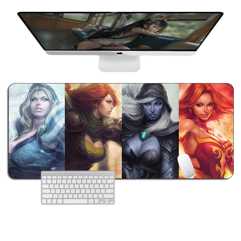 Большой игровой коврик для мыши DOTA 2, геймерский резиновый коврик для компьютерной клавиатуры, противоскользящий большой коврик для мыши ...
Большой игровой коврик для мыши DOTA 2, геймерский резиновый коврик для компьютерной клавиатуры, противоскользящий большой коврик для мыши ...