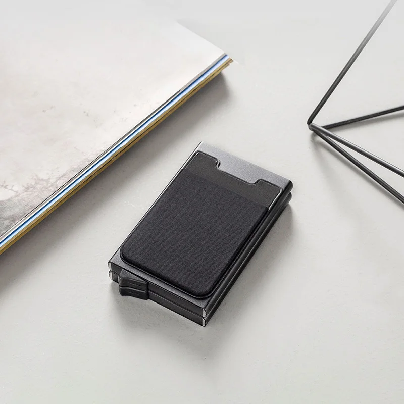 Двойной чехол DIENQI с Rfid-защитой и отделением для кредитных карт Роскошный деловой