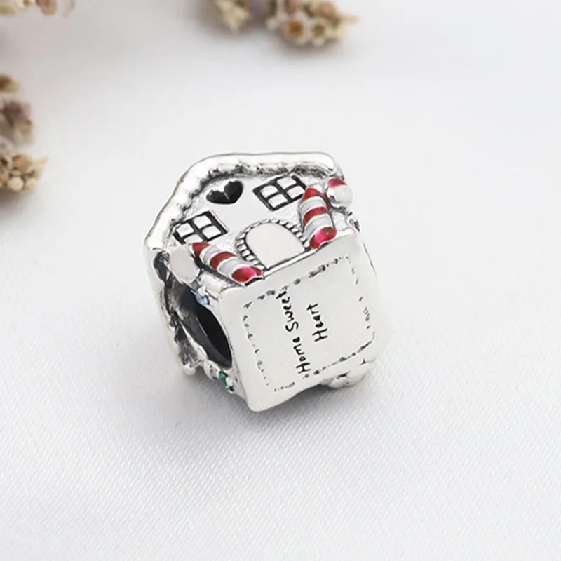 100% 925 Sterling Silver Bead Fashion Red Gingerbread House Beaded Fit Pandora Women Bracelet & Necklace Diy Jewelry
100% 925 Sterling Silver Bead Fashion Red Gingerbread House Beaded Fit Pandora Women Bracelet & Necklace Diy Jewelry