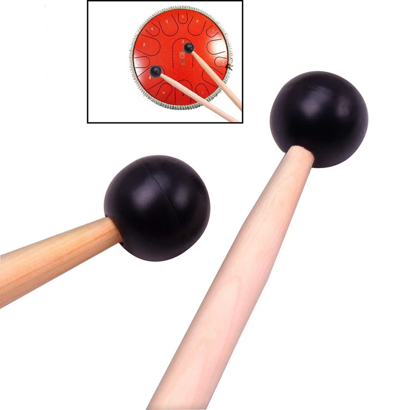 2Pcs Tongue Drum Mallets Rubber Head Drum Mallets Sticks,for Tongue Drums and Keyboard Percussion
2Pcs Tongue Drum Mallets Rubber Head Drum Mallets Sticks,for Tongue Drums and Keyboard Percussion