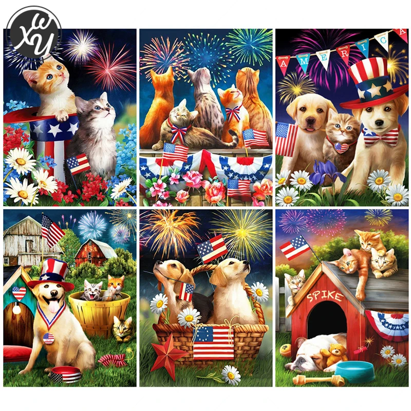 WEIWEI Dog Cat Diamond Diamond Painting Animals New Arrival Cross Stitch Full Square Drill Embroidery Kits Mosaic for Home Decor
WEIWEI Dog Cat Diamond Diamond Painting Animals New Arrival Cross Stitch Full Square Drill Embroidery Kits Mosaic for Home Decor