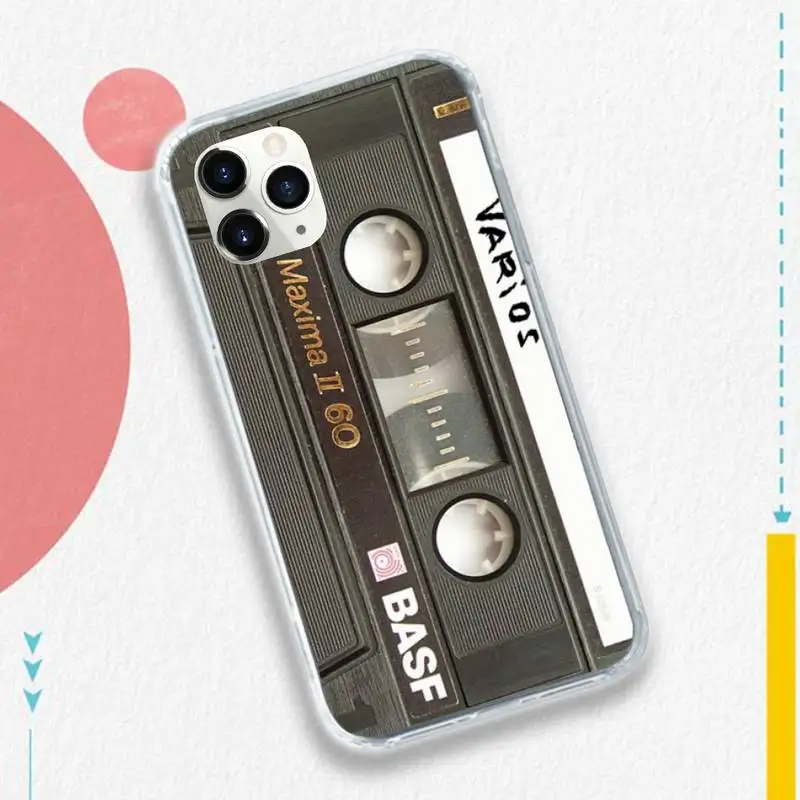 RETRO CASSETTE TAPE vintage Phone Case for iPhone 11 12 pro XS MAX 8 7 6 6S Plus X 5S SE 2020 XR
RETRO CASSETTE TAPE vintage Phone Case for iPhone 11 12 pro XS MAX 8 7 6 6S Plus X 5S SE 2020 XR
