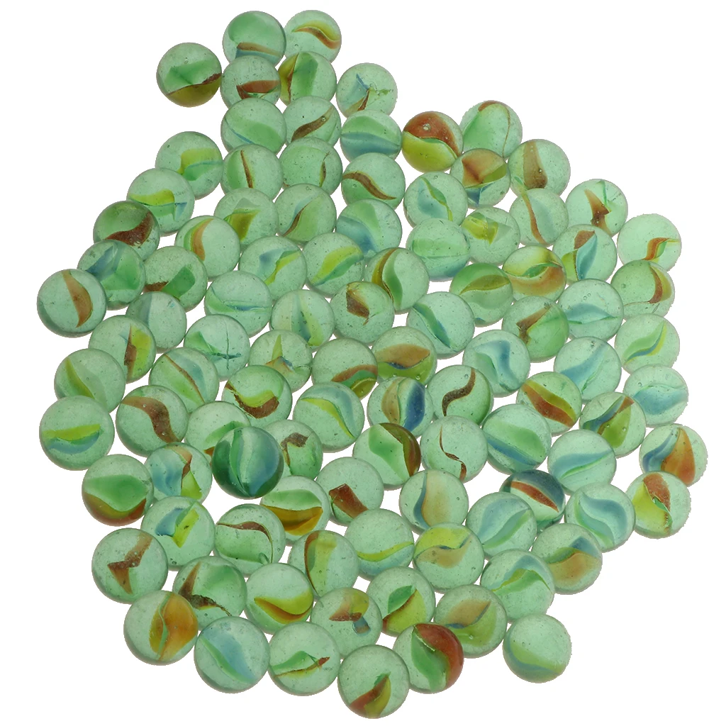 Set of 100 Green Petal Marbles (16mm) for Chinese Checkers & Marble Run Game Toy Kids DIY Craft, Fish Tank Home Decoration
Set of 100 Green Petal Marbles (16mm) for Chinese Checkers & Marble Run Game Toy Kids DIY Craft, Fish Tank Home Decoration