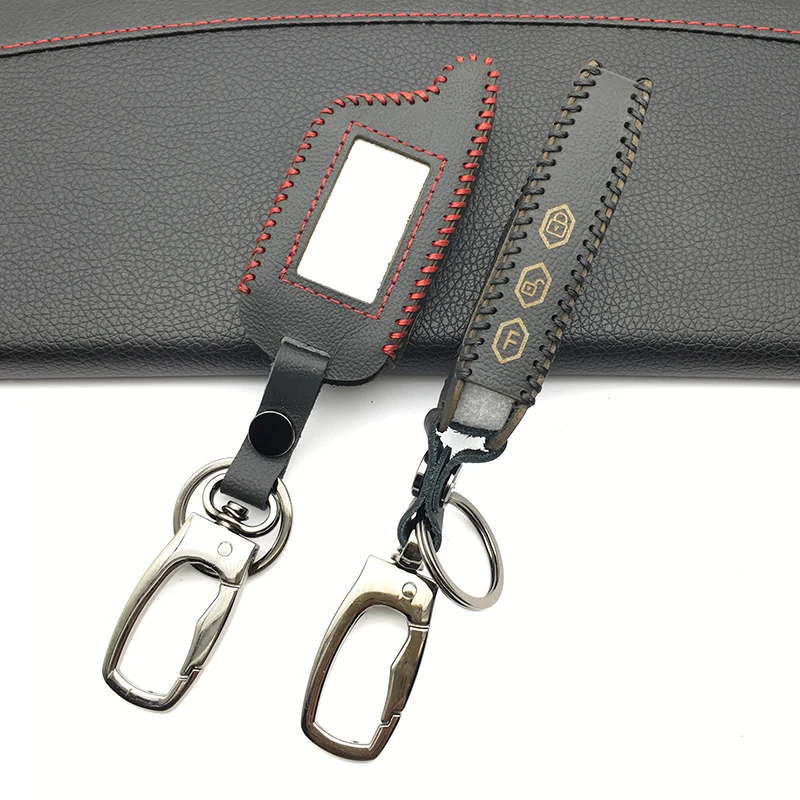 DXL 3000 100% Leather Key Case Key Ring For Car Alarm Pandora System DXL3000 DXL3100 / 3170/3210/3250/3290 LCD Remote Control
DXL 3000 100% Leather Key Case Key Ring For Car Alarm Pandora System DXL3000 DXL3100 / 3170/3210/3250/3290 LCD Remote Control