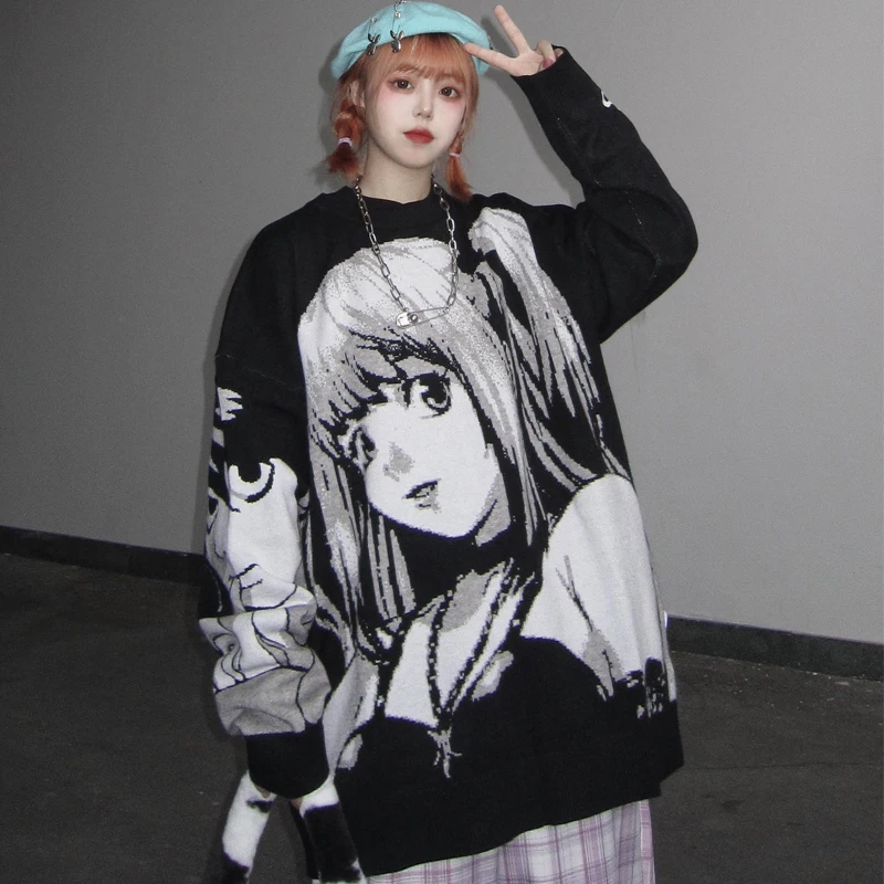 Anime Death Note Misa Cosplay Costumes Amane Imitation Leather Sexy Tube Tops Sweater Uniform Outfit Anime Loose sweater suits
Anime Death Note Misa Cosplay Costumes Amane Imitation Leather Sexy Tube Tops Sweater Uniform Outfit Anime Loose sweater suits