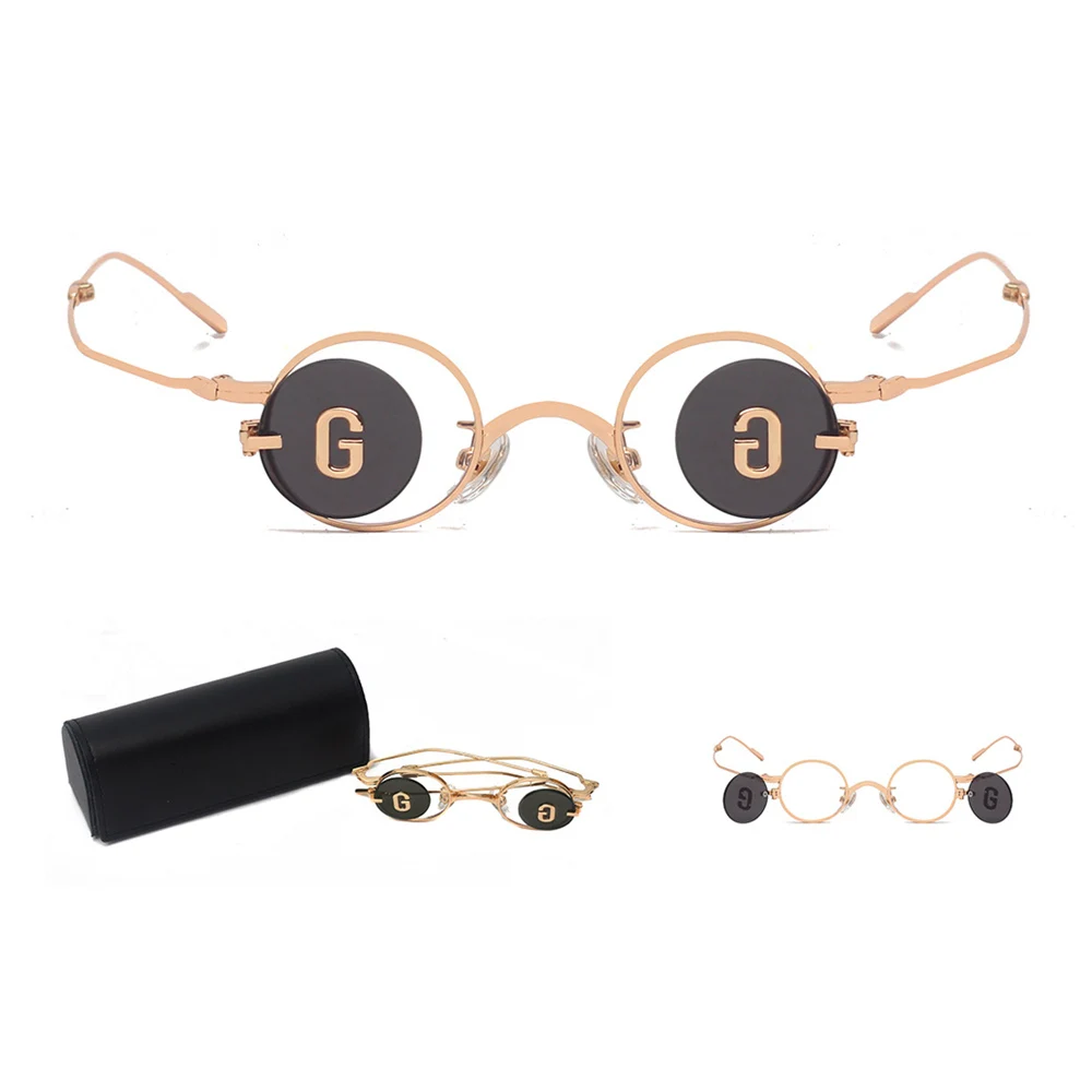 Small Frame Sunglasses Fashion Flip Sunglasses Men Funny Folding Anti-ultraviolet Sunglasses Women
Small Frame Sunglasses Fashion Flip Sunglasses Men Funny Folding Anti-ultraviolet Sunglasses Women