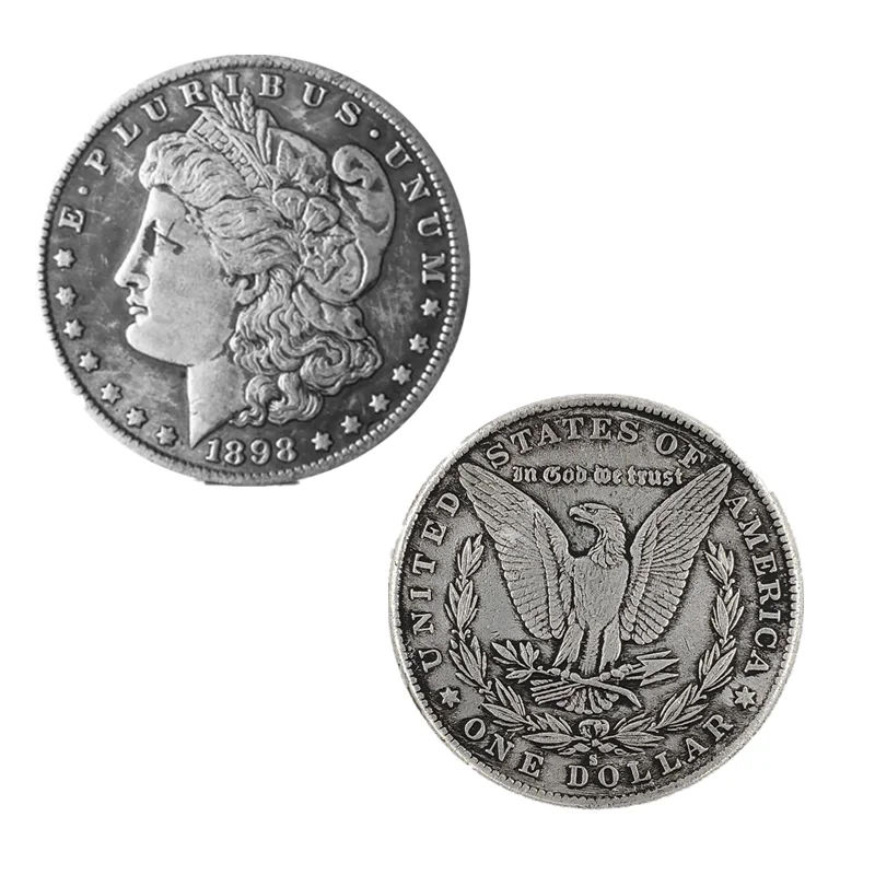 United States Of America1878-1921 Collecting Old Morgan Dollar United States Eagle Commemorative Coin Gift
United States Of America1878-1921 Collecting Old Morgan Dollar United States Eagle Commemorative Coin Gift