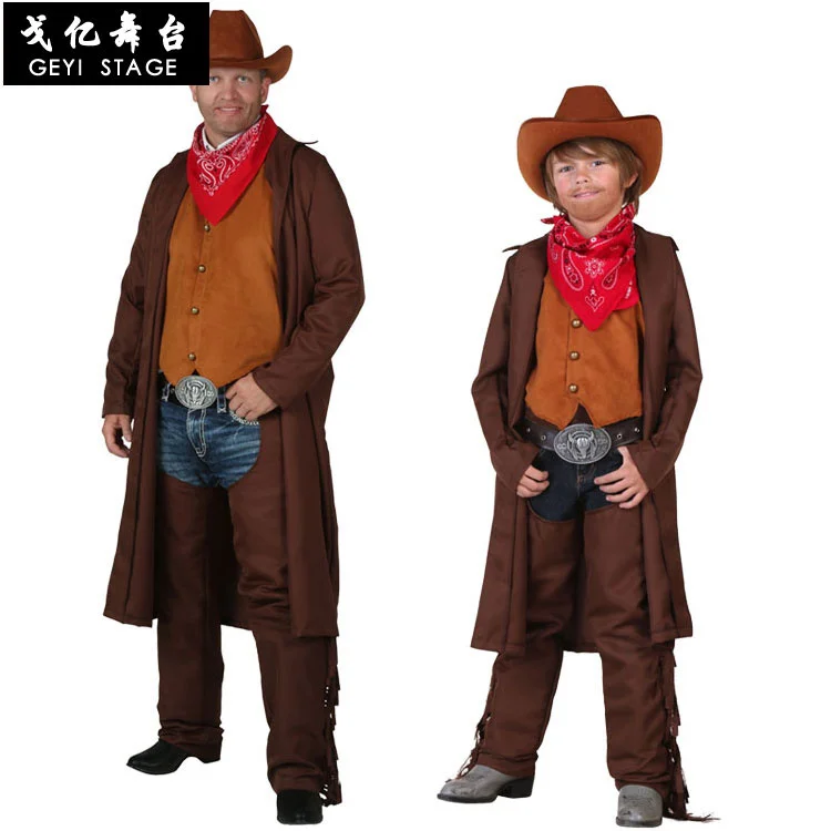 Cosplay West Denim Halloween Easter Party Play American West Denim Parent-child Outfit cowboy
Cosplay West Denim Halloween Easter Party Play American West Denim Parent-child Outfit cowboy