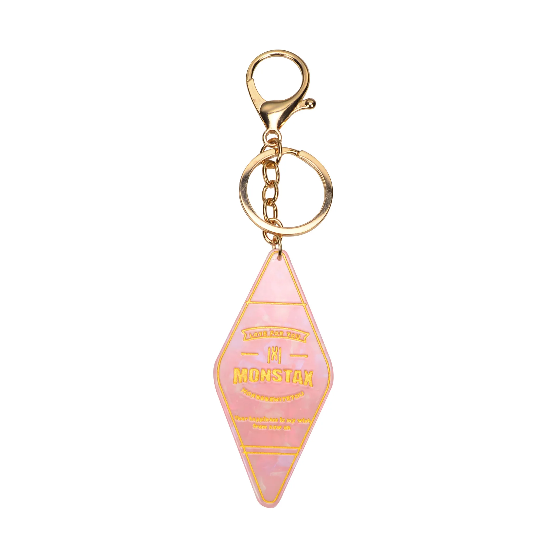 2020 New Acrylic Rhombus Keychain Carved Resin Lovers Keyring Fashion Men Women Schoolbags Car Key Chains Wholesale
2020 New Acrylic Rhombus Keychain Carved Resin Lovers Keyring Fashion Men Women Schoolbags Car Key Chains Wholesale