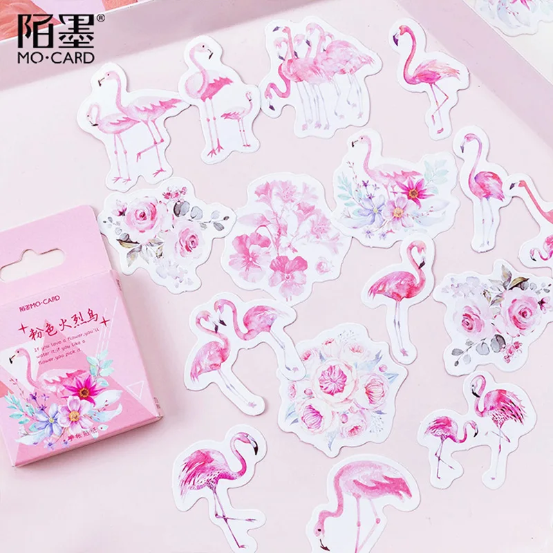 40 Pieces/pack of Pink Flamingo Pattern Decoration Diary Children Gift Stickers Scrapbook Stationery Stickers Student Supplies
40 Pieces/pack of Pink Flamingo Pattern Decoration Diary Children Gift Stickers Scrapbook Stationery Stickers Student Supplies