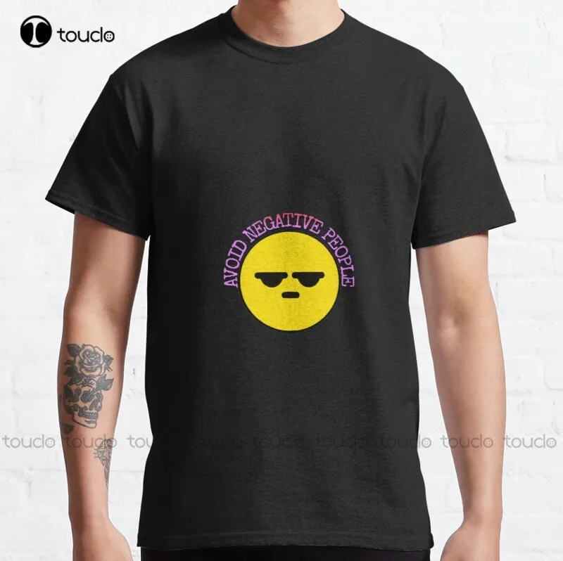 New Avoid Negative People 3 Classic T-Shirt Mens Shirts Clearance Cotton Unisex Tee Shirt
New Avoid Negative People 3 Classic T-Shirt Mens Shirts Clearance Cotton Unisex Tee Shirt