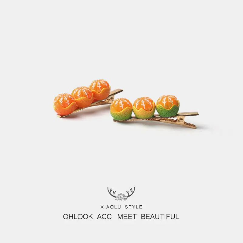 2021 Creative fun orange hair clip cute girl Japanese hair clip hairpin side clip
2021 Creative fun orange hair clip cute girl Japanese hair clip hairpin side clip