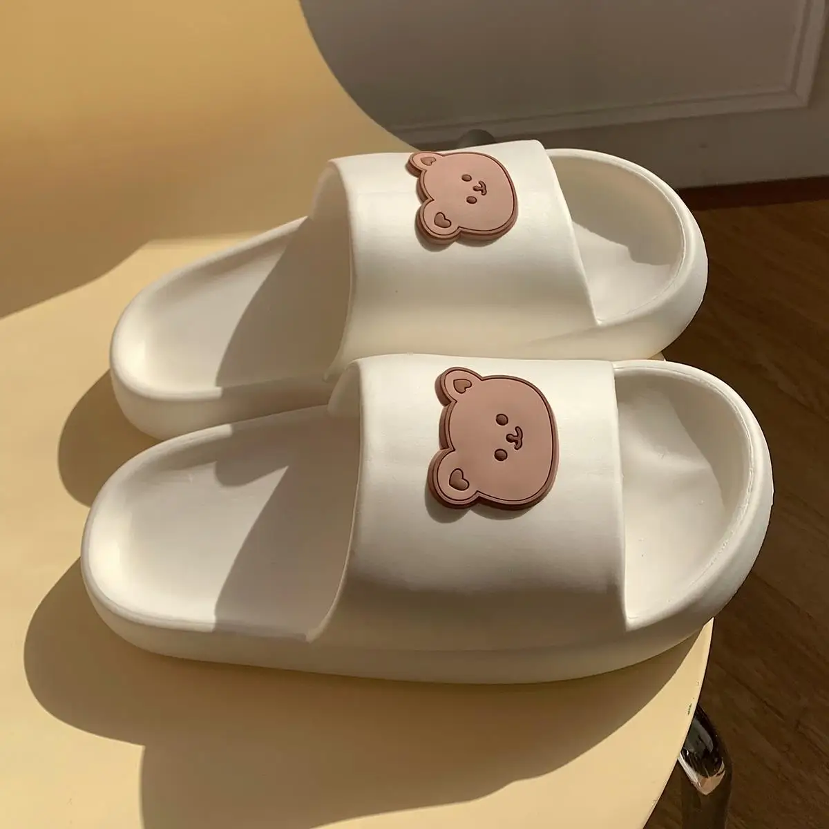 Bear Slippers Women's Summer Flip-Flops Sandals 2021 Platform Casual House of Sunny Kawaii Home Soft
Bear Slippers Women's Summer Flip-Flops Sandals 2021 Platform Casual House of Sunny Kawaii Home Soft